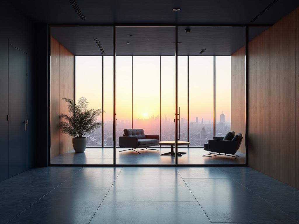 Sophisticated office meeting representing legacy planning